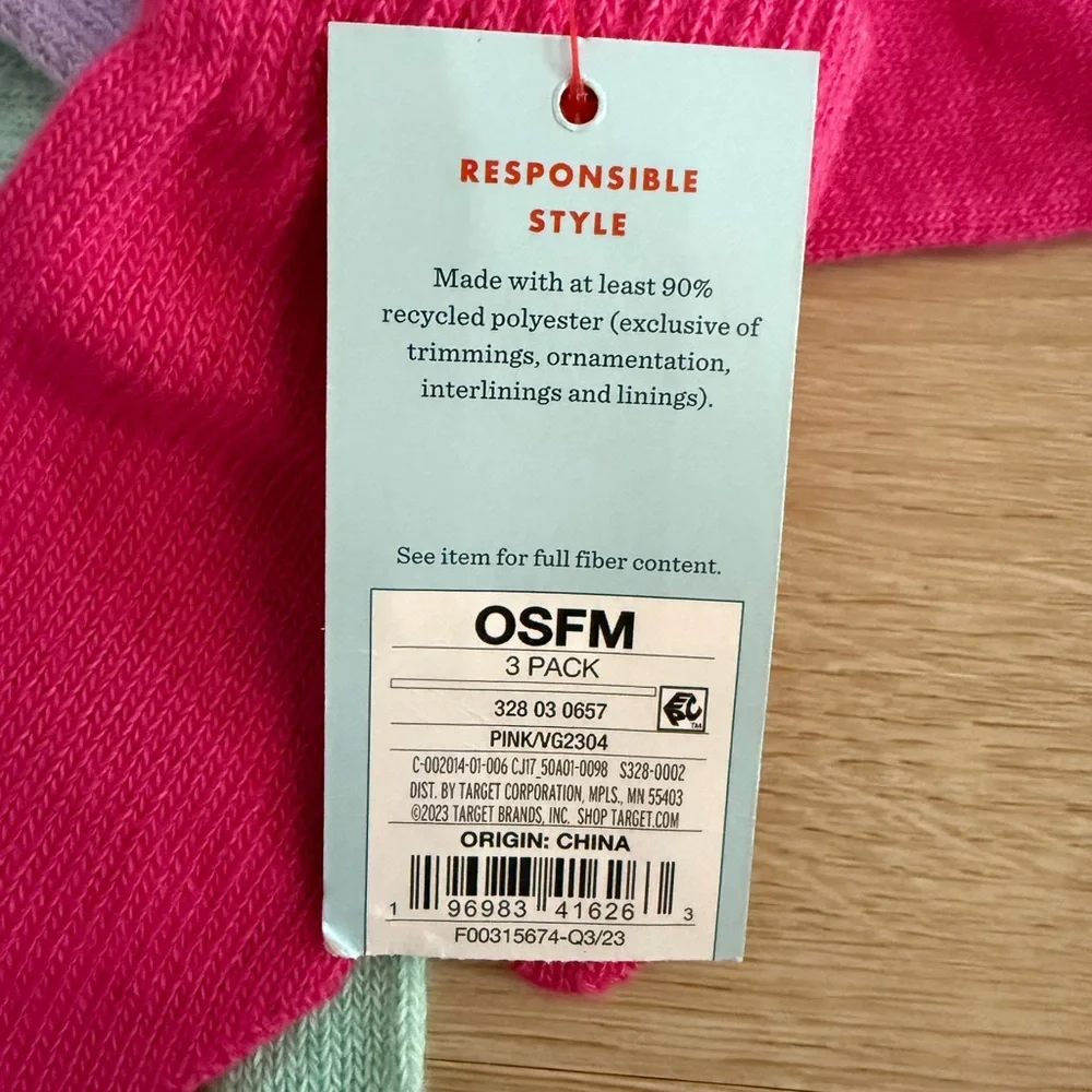 Cat & Jack 3 pack Kids Pastel Mittens Set - Pink, Lavender & Mint